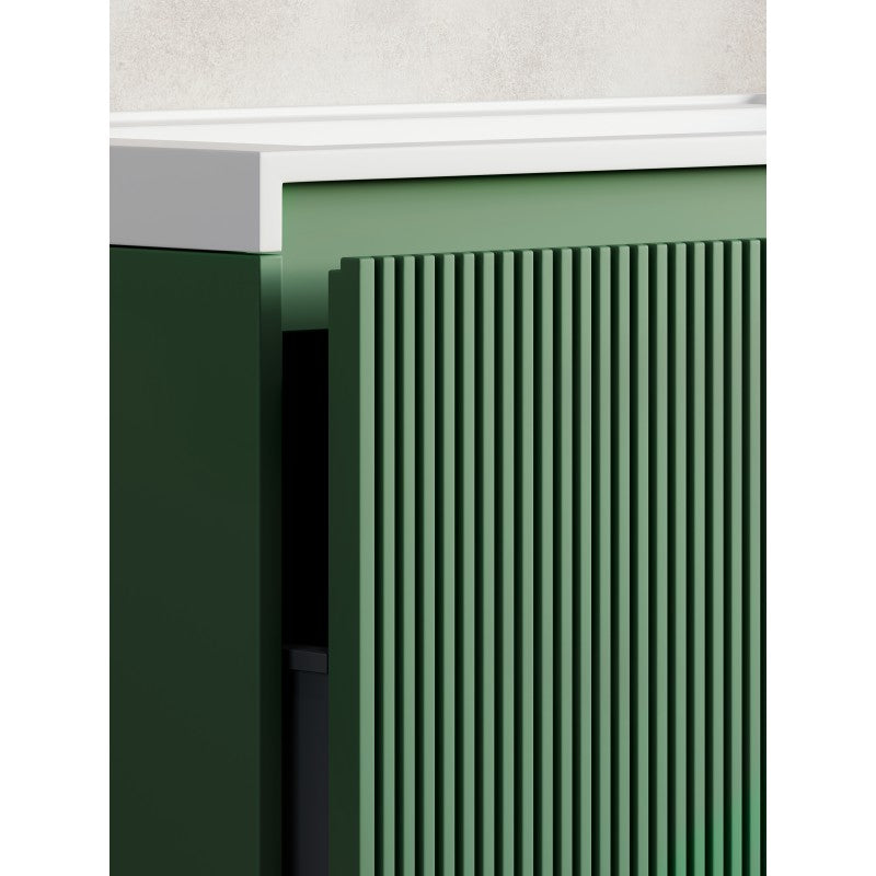 Belbagno Rimini Wall Hung Vanity - Rainforest