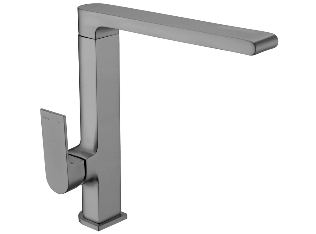Nero Bianca Sink Mixer - Gunmetal Grey - Wellsons