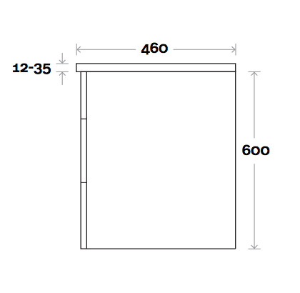 Marquis Mariner Compact Wall Hung Vanity - Wellsons