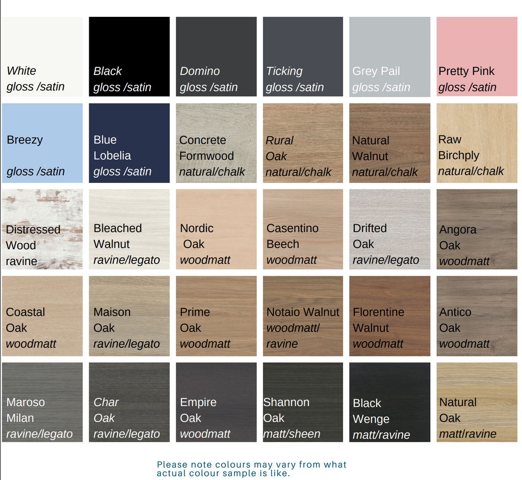 Rifco Designer X Wall Hung Vanity with Caesarstone Top & Basin