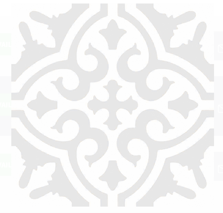 Botania Light Grey Matt Encaustic Look Tile