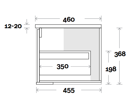 Marquis Cove Wall Hung Vanity - Wellsons