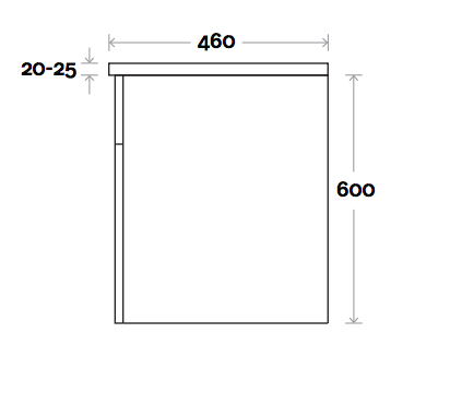 Marquis Bowral Wall Hung Vanity - Wellsons