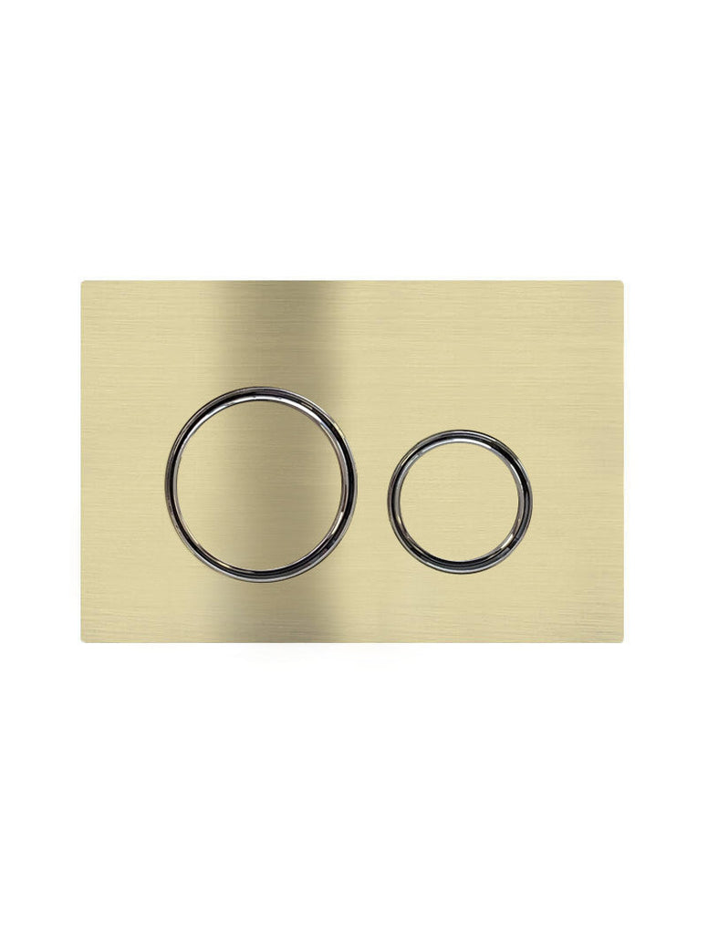 Meir Sigma 21 Dual Flush Plate By Geberit - Tiger Bronze