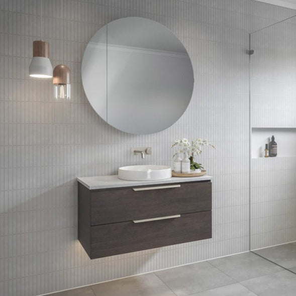 Timberline Ashton Wall Hung Vanity with Silksurface Top & Basin