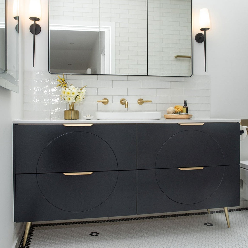 Timberline Sutherland House Retro Vanity with Legs