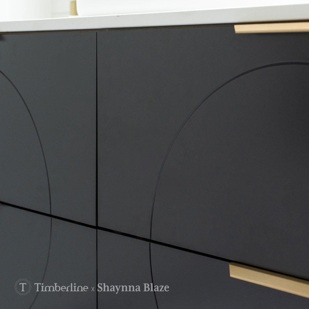 Timberline Sutherland House Retro Wall Hung Vanity