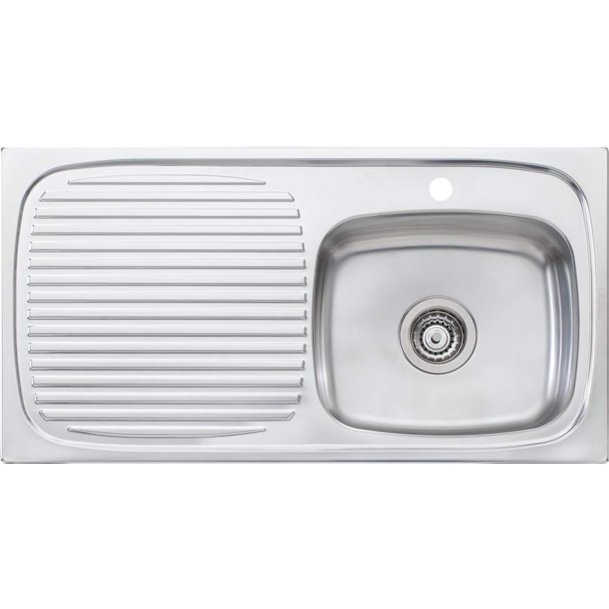 Oliveri Ultraform Single Bowl Sink With Drainer