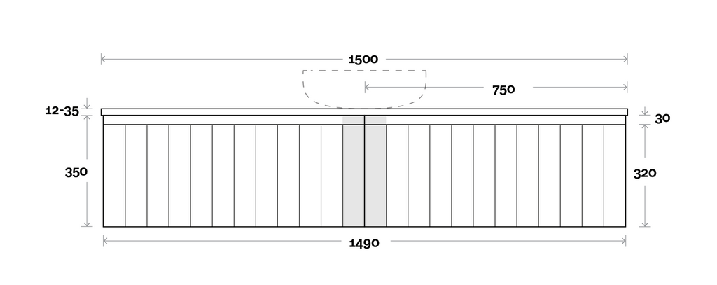 Marquis Valencia Wall Hung Vanity
