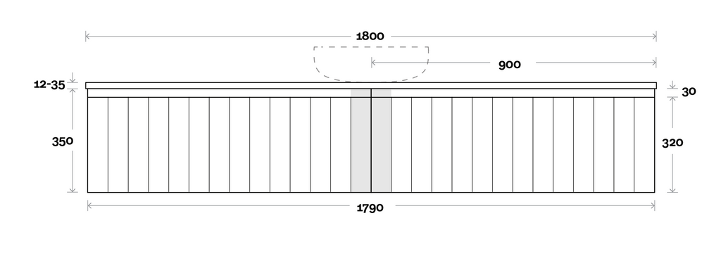 Marquis Valencia Wall Hung Vanity