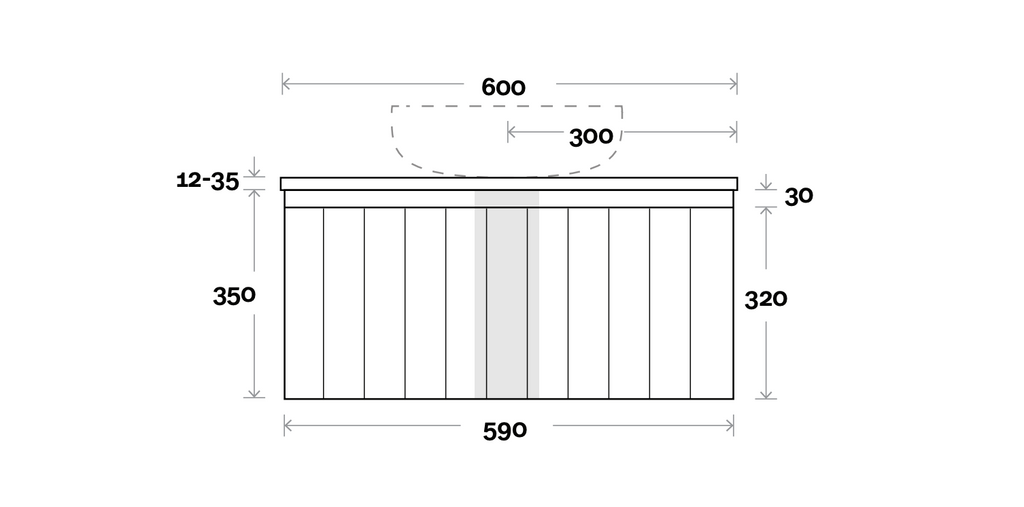 Marquis Valencia Wall Hung Vanity