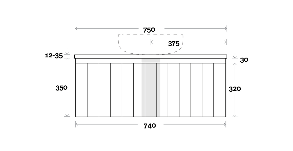 Marquis Valencia Wall Hung Vanity