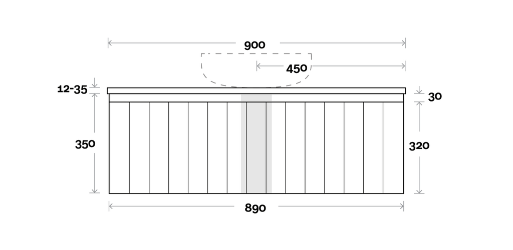 Marquis Valencia Wall Hung Vanity