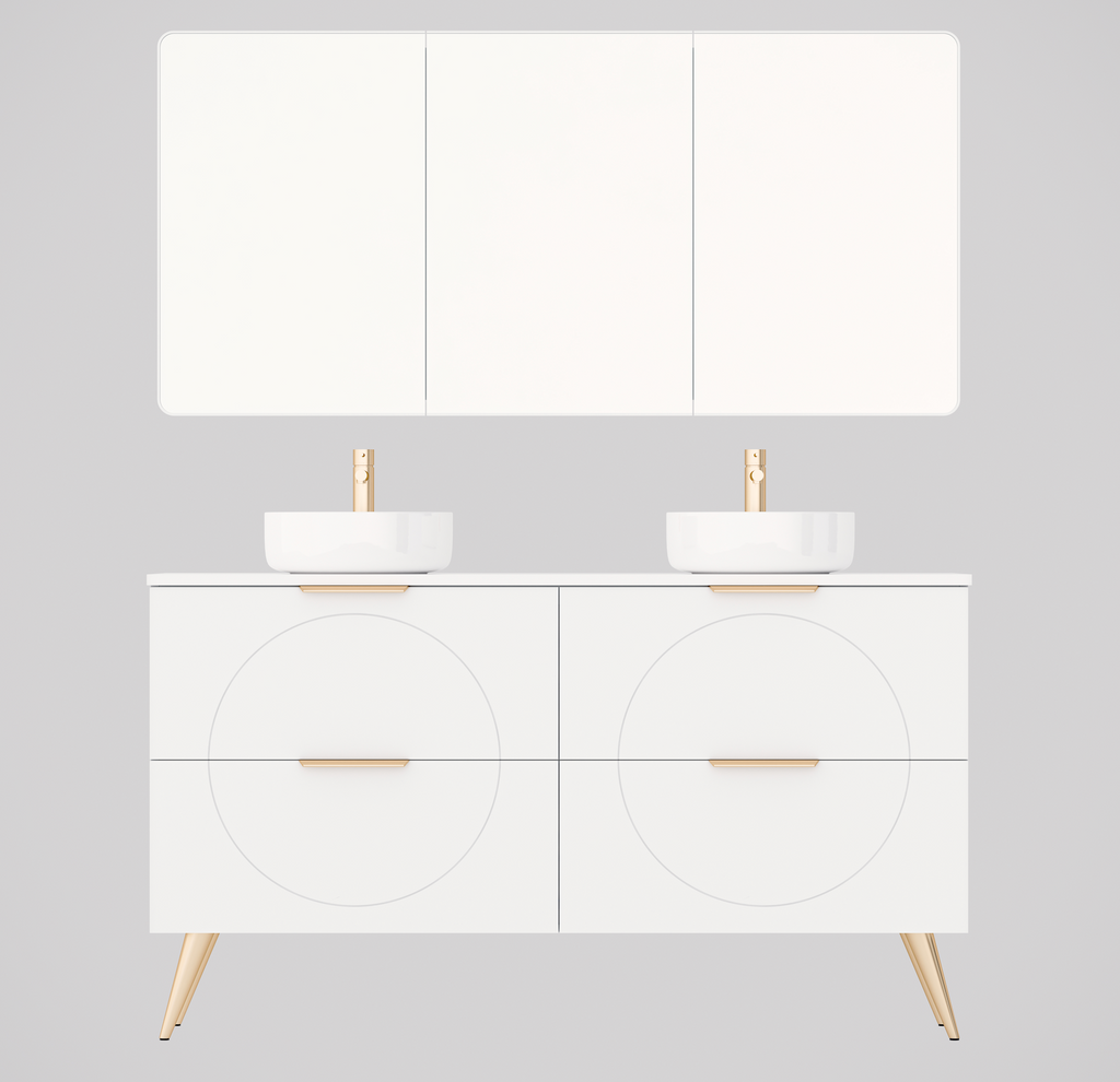 Timberline Sutherland House Retro Vanity with Legs
