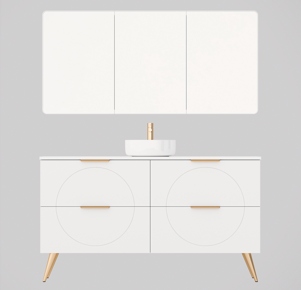 Timberline Sutherland House Retro Vanity with Legs