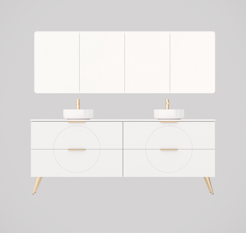 Timberline Sutherland House Retro Vanity with Legs