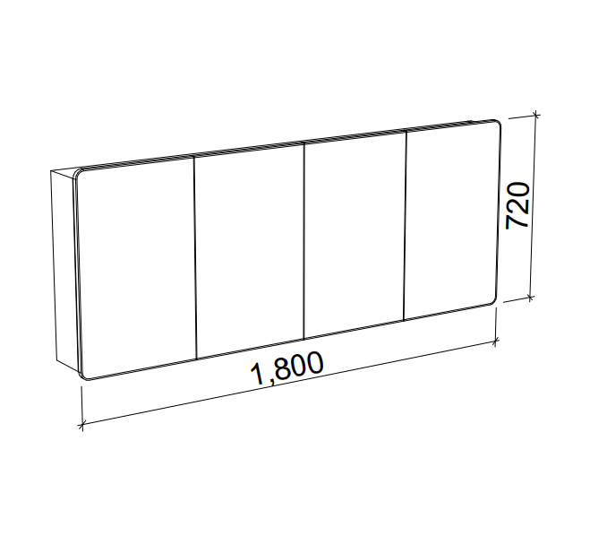 Timberline Sutherland House Shaving Cabinet