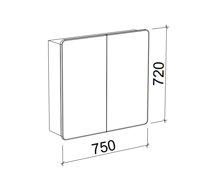Timberline Sutherland House Shaving Cabinet