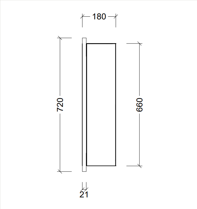 Timberline Sutherland House Shaving Cabinet