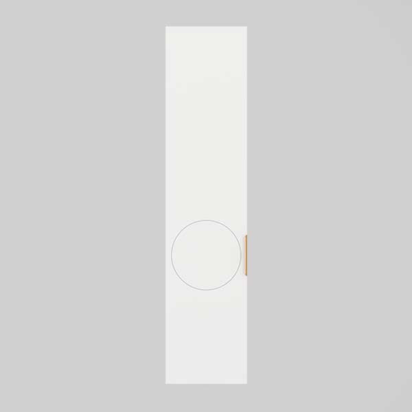 Timberline Sutherland House Retro Wall Hung Tallboy Cabinet
