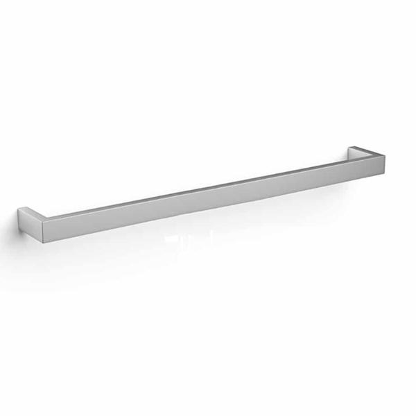 Thermogroup Square Single Bar Heated Towel Rail - Stainless Steel 832 - Wellsons