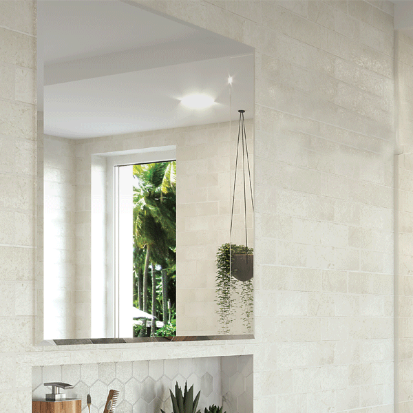 Bevelled edge hot sale mirror