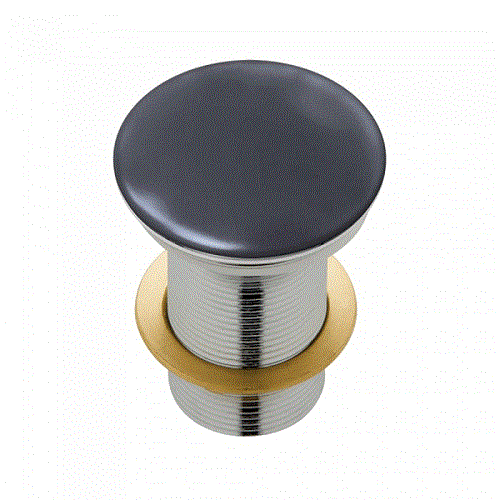 Fienza Ceramic Dome Basin Pop-Up Waste (32mm) - Matte Dark Grey - Wellsons