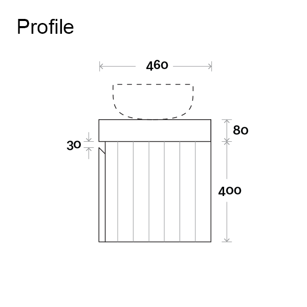 Marquis Chelsea Wall Hung Vanity - Wellsons