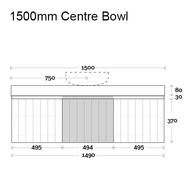 Marquis Chelsea Wall Hung Vanity - Wellsons