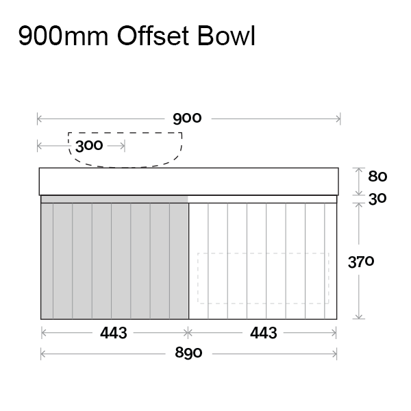 Marquis Chelsea Wall Hung Vanity - Wellsons