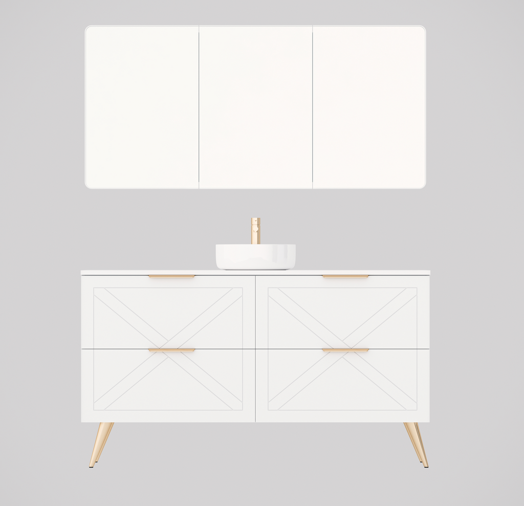 Timberline Sutherland House Farmhouse Vanity with Legs