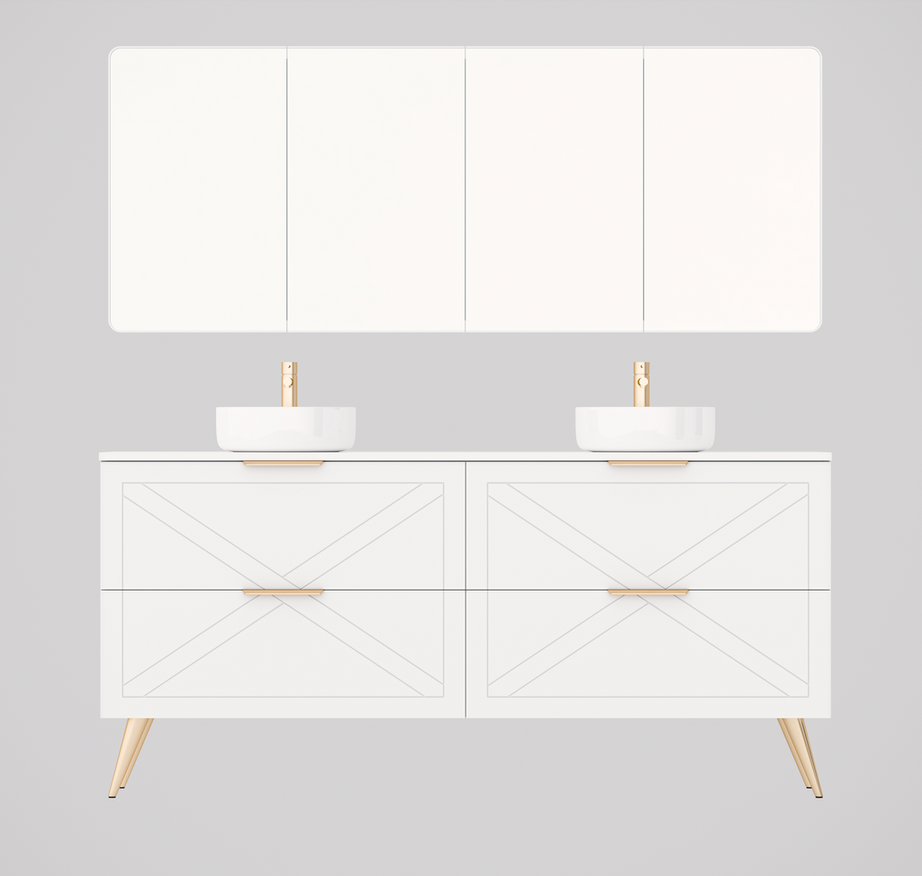 Timberline Sutherland House Farmhouse Vanity with Legs