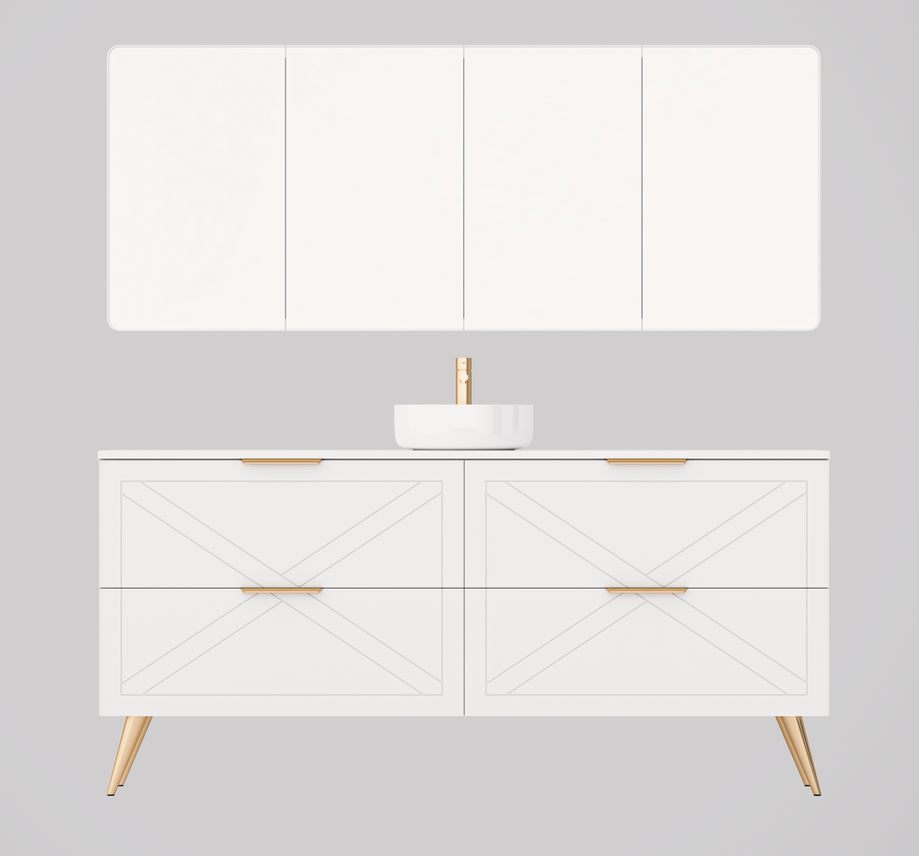 Timberline Sutherland House Farmhouse Vanity with Legs