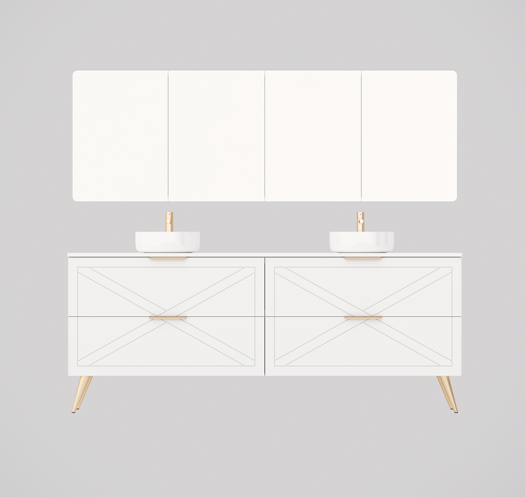 Timberline Sutherland House Farmhouse Vanity with Legs