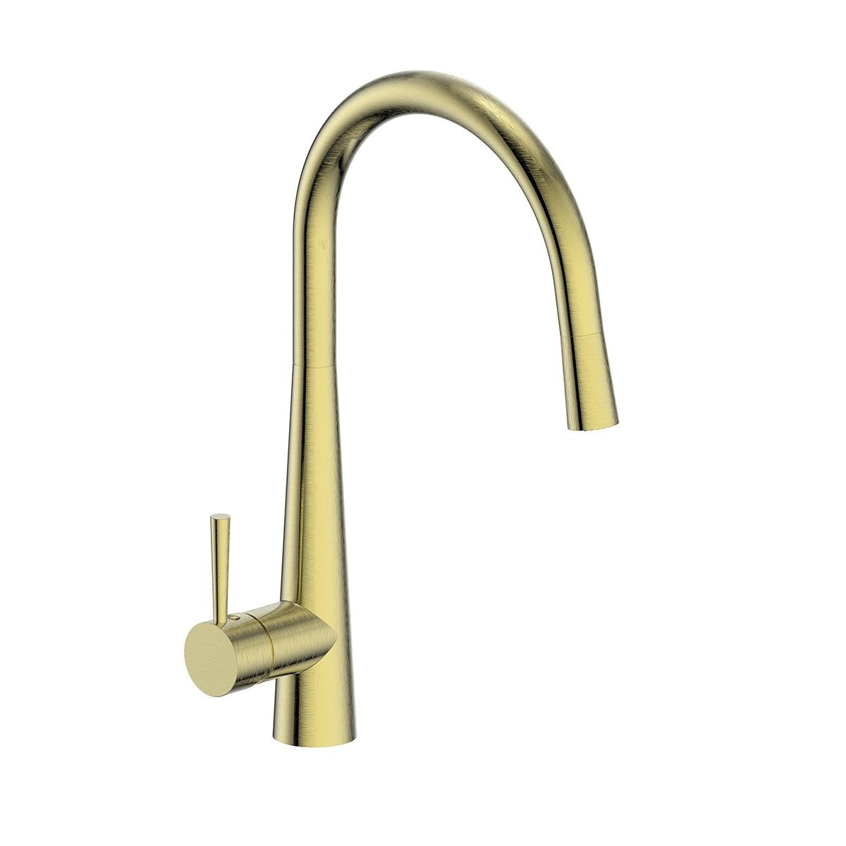 Greens Galiano Pull Down Sink Mixer Brushed Brass Wellsons