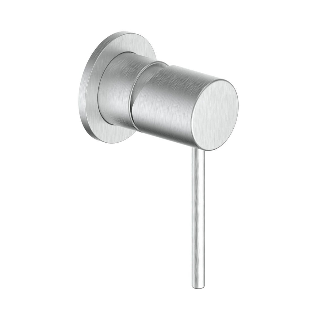 Greens Gisele Shower Mixer - Brushed Stainless - Wellsons