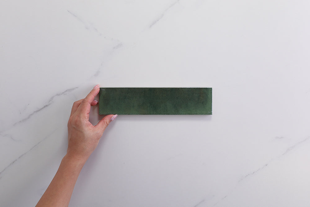 Hilton Green Forest Gloss Subway Tile