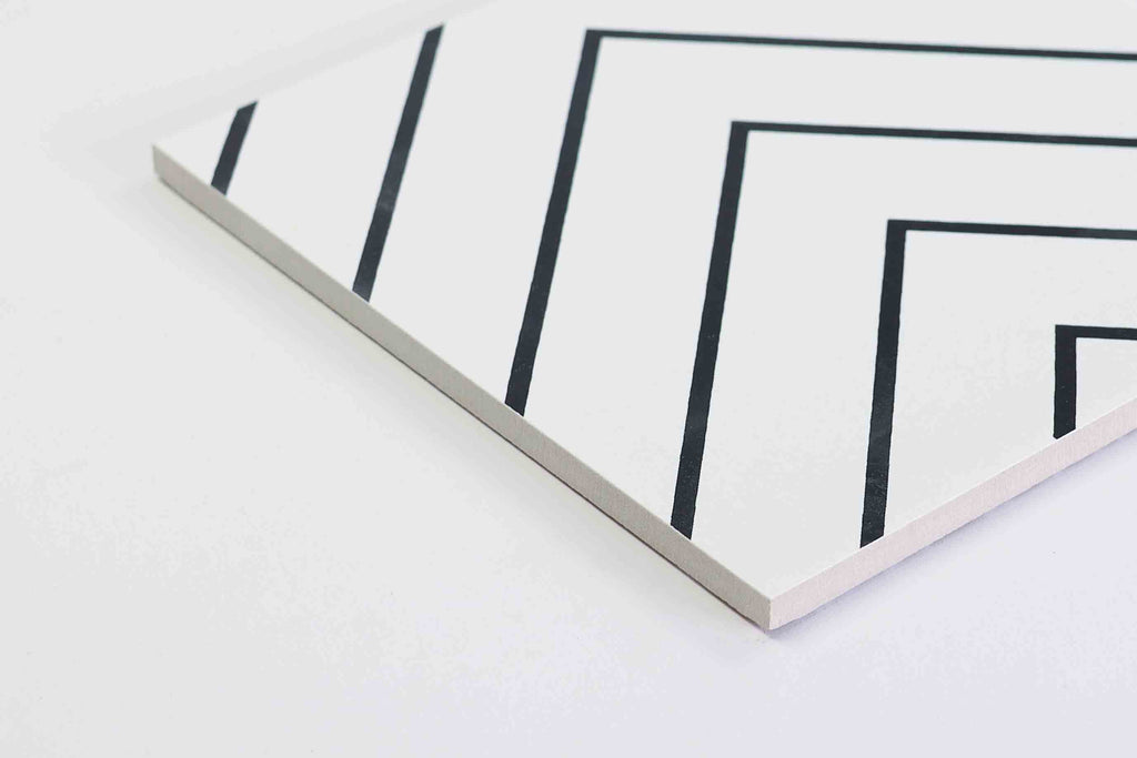 Kinston Matt white Encaustic Look Tile