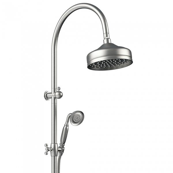 Fienza Lillian Multifunction Rail Shower - Brushed Nickel - Wellsons