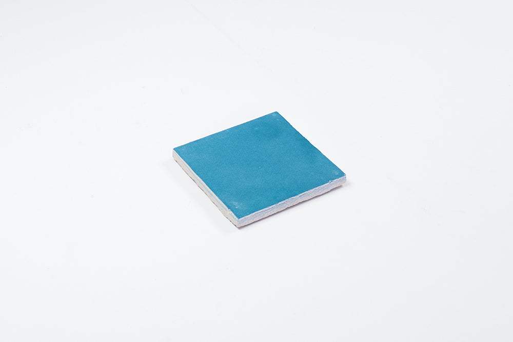 Milan Petrolio Semi Gloss Small Square Tile