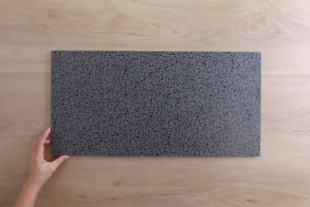 Parco Charcoal Matt Terrazzo Look Tile