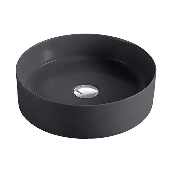 Fienza Reba Ceramic Above Counter Basin - Matte Dark Grey - Wellsons