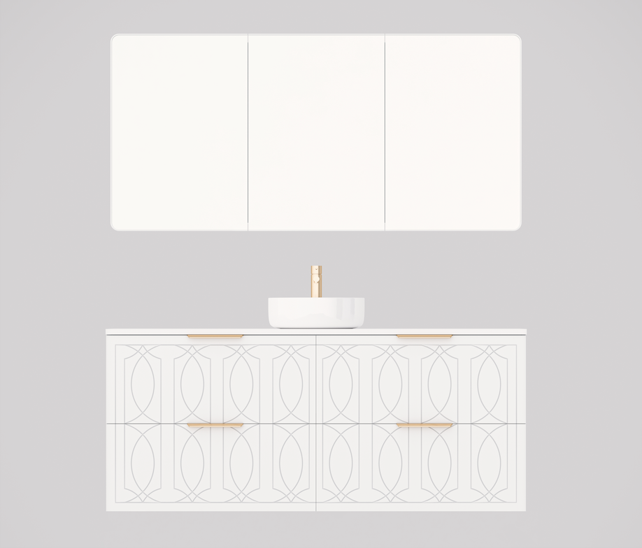 Timberline Sutherland House Regency Wall hung Vanity