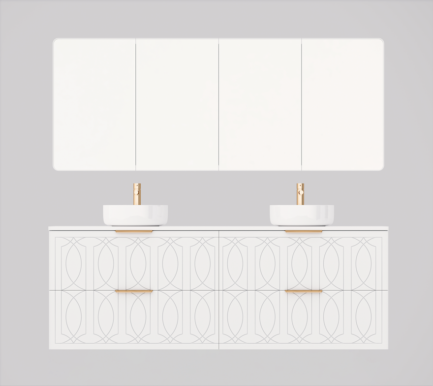 Timberline Sutherland House Regency Wall hung Vanity