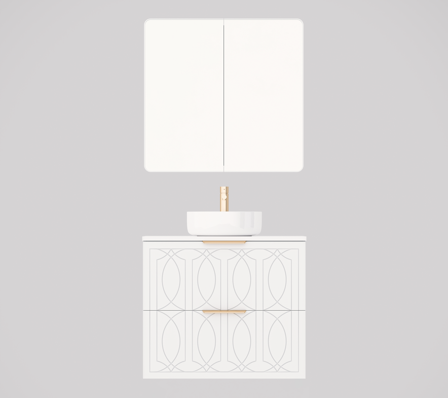 Timberline Sutherland House Regency Wall hung Vanity