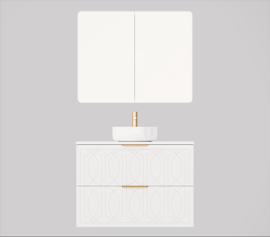 Timberline Sutherland House Regency Wall hung Vanity