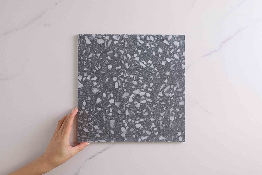 Signia Charcoal Terrazzo Look Tile