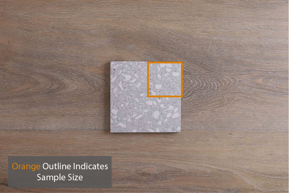 Signia Light Grey Terrazzo Look Tile
