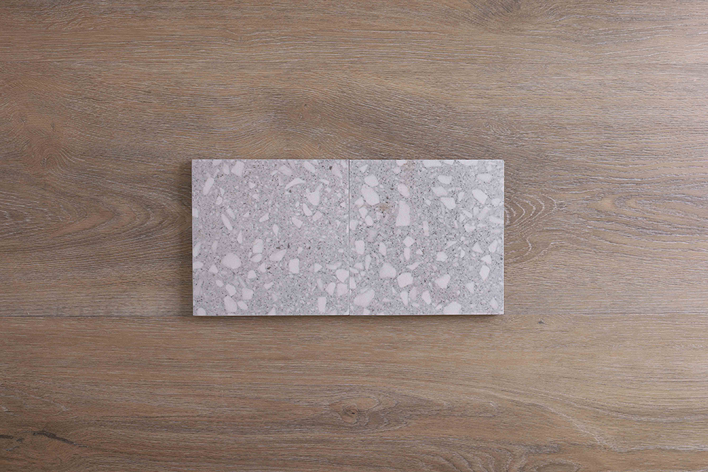 Signia Light Grey Terrazzo Look Tile