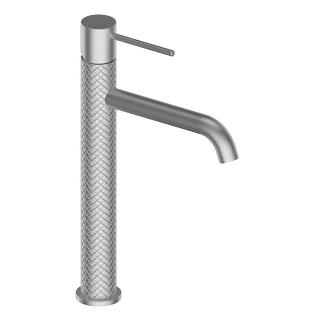 Greens Textura Tower Basin Mixer - Brushed Stainless - Wellsons